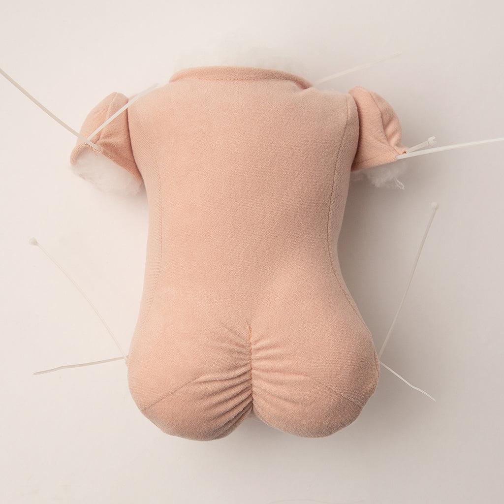 *16" Premium Gathered Body for 3/4 Arms, Full Curled Legs - USA - #7110