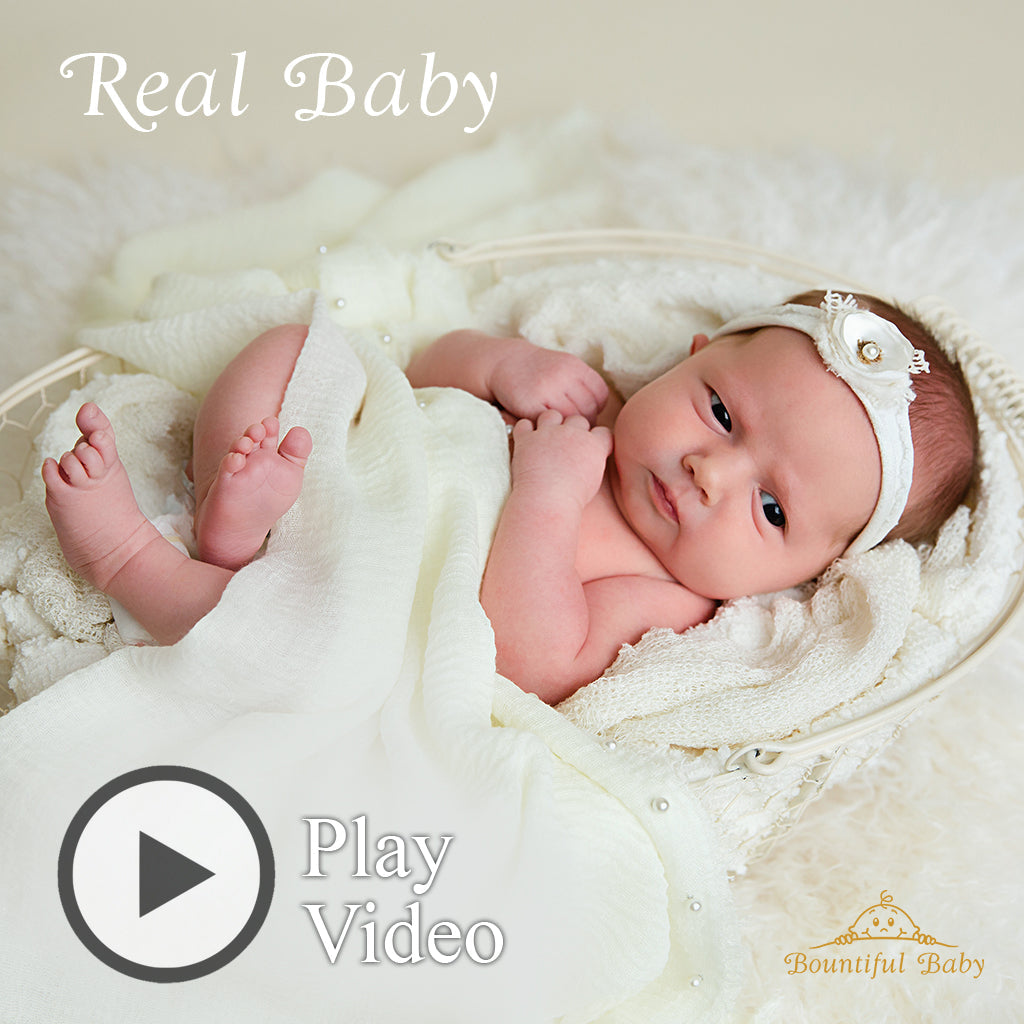 Realborn® SILICONE Silvia Awake (20" Reborn Doll Kit)